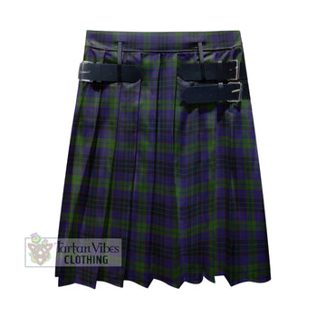 Lumsden Hunting Tartan Men's Pleated Skirt - Fashion Casual Retro Scottish Kilt Style