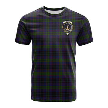 Lumsden Hunting Tartan T-Shirt with Family Crest