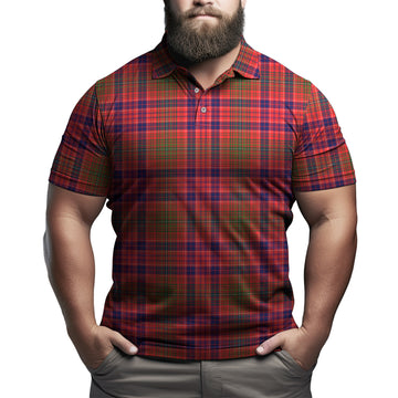 Lumsden Modern Tartan Mens Polo Shirt