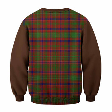 Lumsden Tartan Accent Sweatshirt with Family Crest