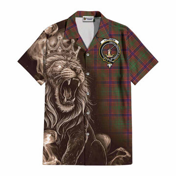 Lumsden Tartan Cotton Hawaiian Shirt Roaring Lion Heritage
