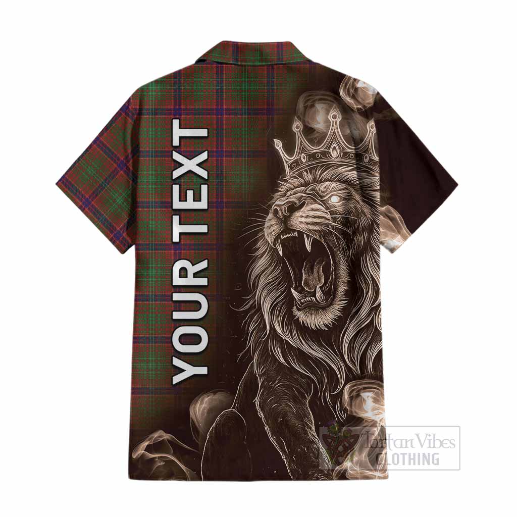 Lumsden Tartan Cotton Hawaiian Shirt Roaring Lion Heritage