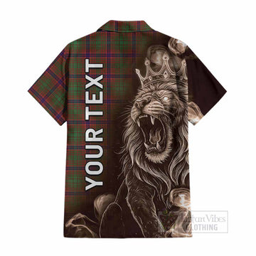 Lumsden Tartan Cotton Hawaiian Shirt Roaring Lion Heritage