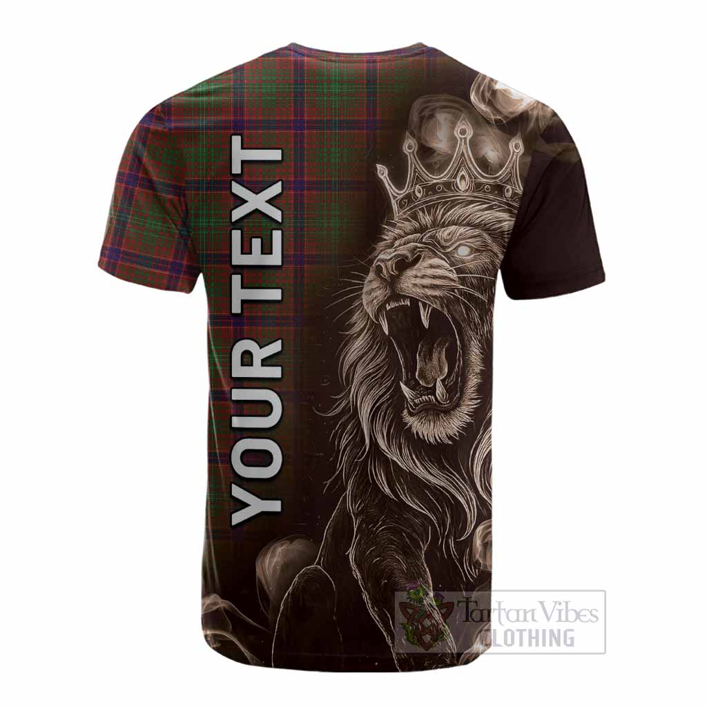 Lumsden Tartan Cotton T-shirt Roaring Lion Heritage