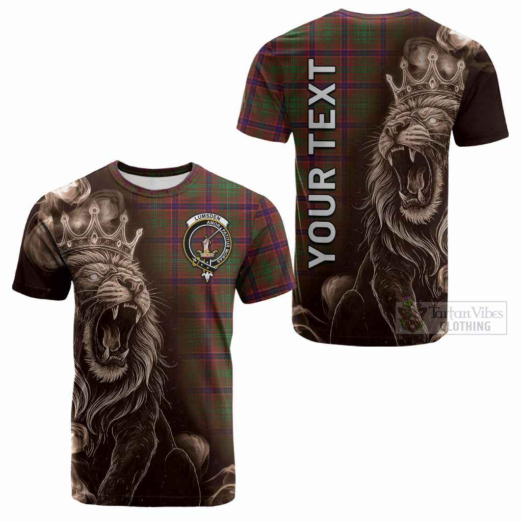 Lumsden Tartan Cotton T-shirt Roaring Lion Heritage