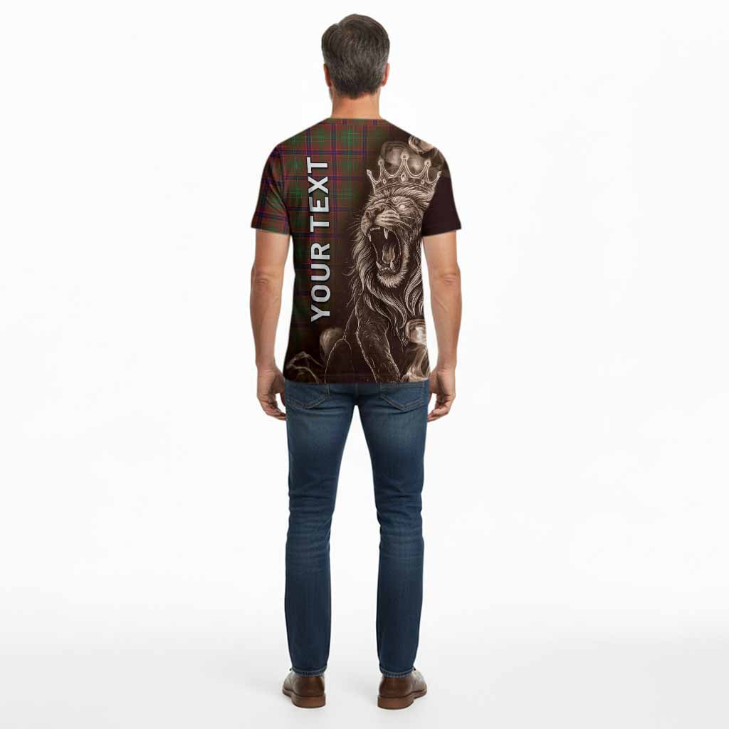 Lumsden Tartan Cotton T-shirt Roaring Lion Heritage