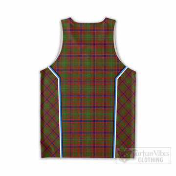 Lumsden Tartan Crest Men Tank Top Scotland Coat of Arm Flag Style