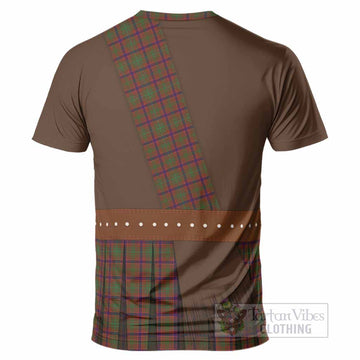 Lumsden Tartan Crest T-Shirt Kilt Costume Style