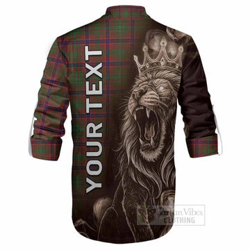 Lumsden Tartan Ghillie Shirt Roaring Lion Heritage