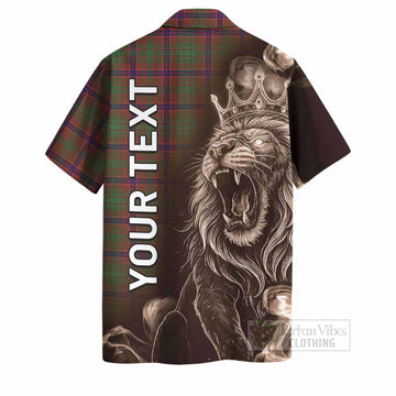 Lumsden Tartan Hawaiian Shirt Roaring Lion Heritage
