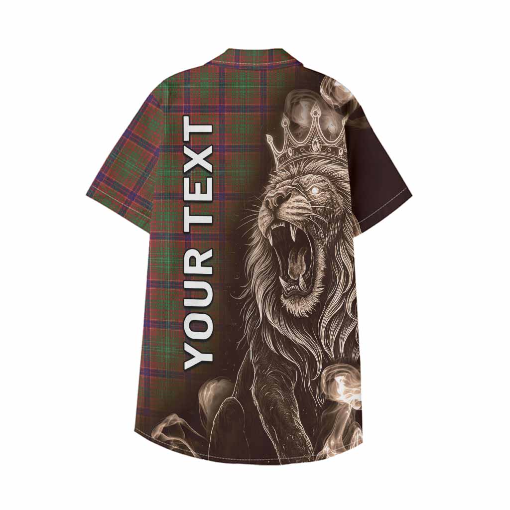 Lumsden Tartan Kid Hawaiian Shirt Roaring Lion Heritage
