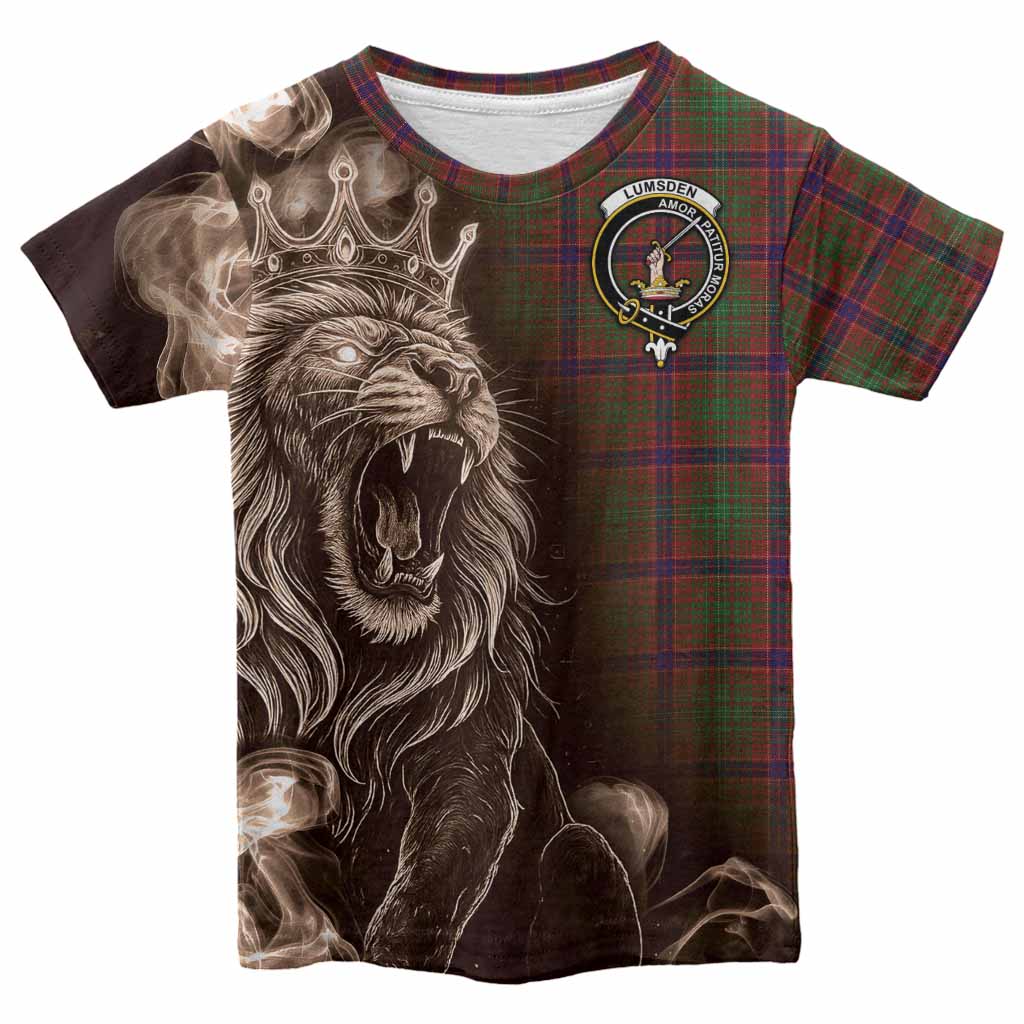 Lumsden Tartan Kid T-shirt Roaring Lion Heritage