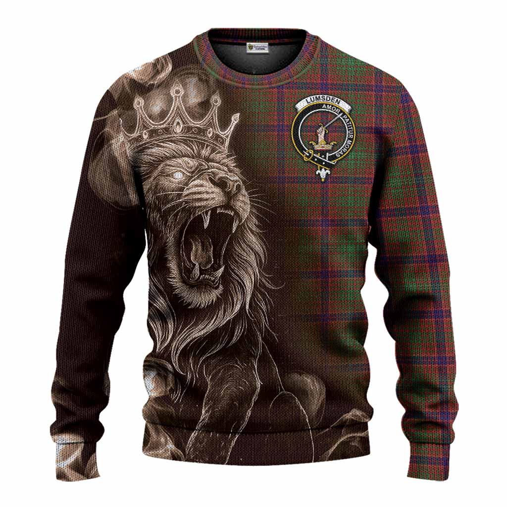 Lumsden Tartan Knitted Sweater Roaring Lion Heritage