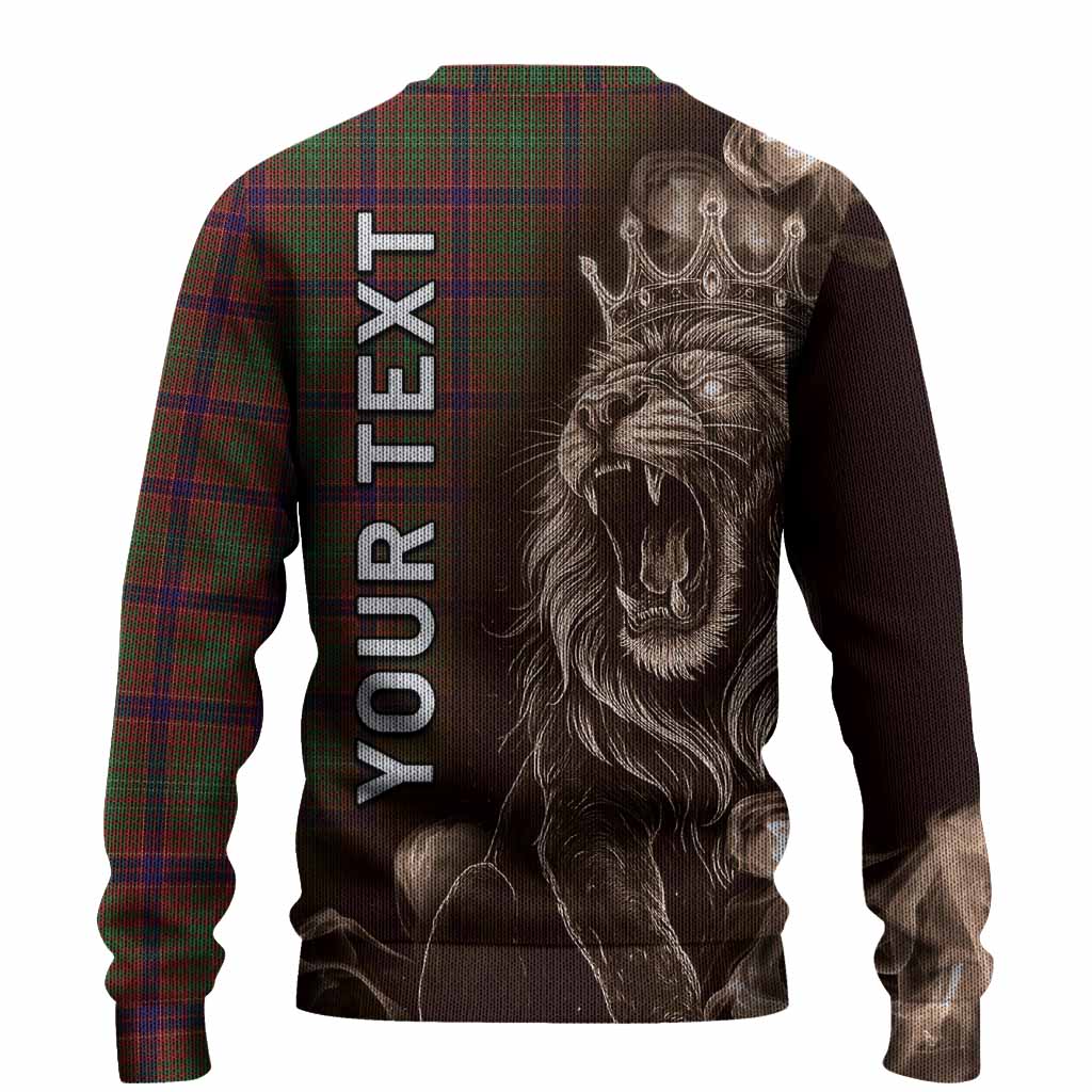 Lumsden Tartan Knitted Sweater Roaring Lion Heritage