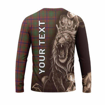 Lumsden Tartan Long Sleeve T-Shirt Roaring Lion Heritage
