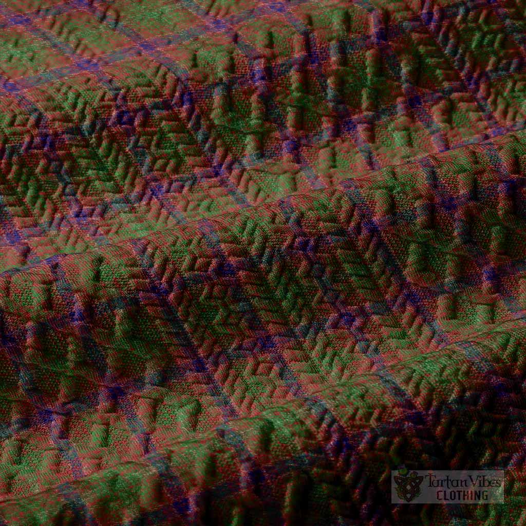 Lumsden Tartan Men’s Polo Sweater Top with Family Crest