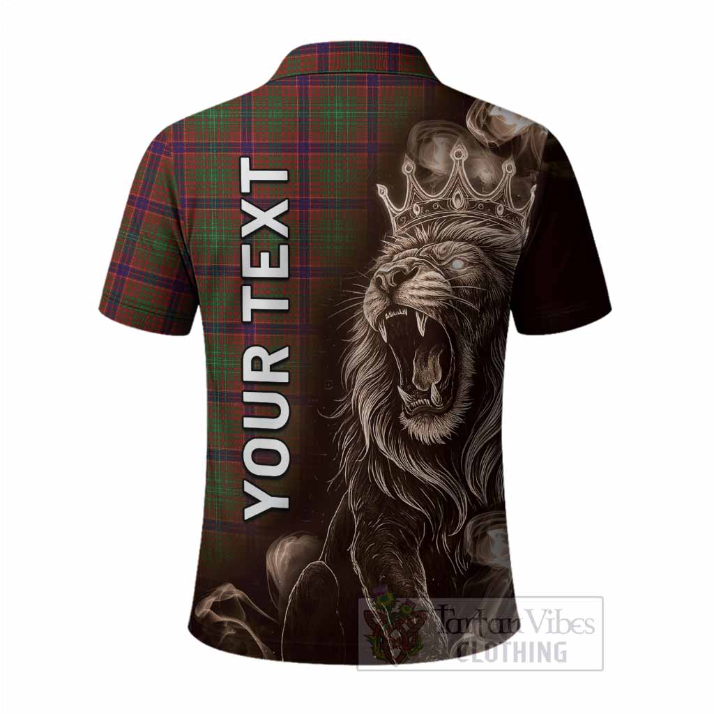 Lumsden Tartan Polo Shirt Roaring Lion Heritage