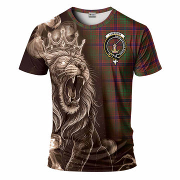 Lumsden Tartan T-Shirt Roaring Lion Heritage