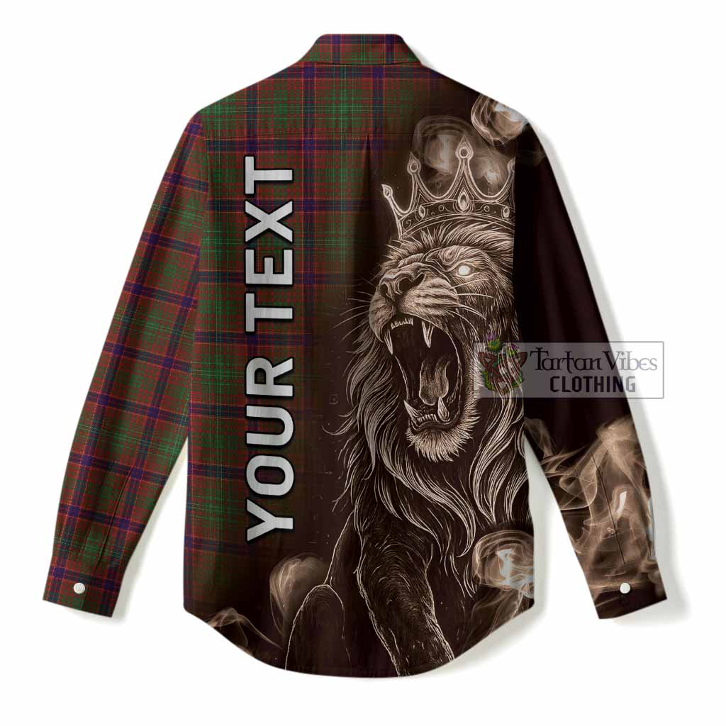 Lumsden Tartan Women Casual Shirt Roaring Lion Heritage
