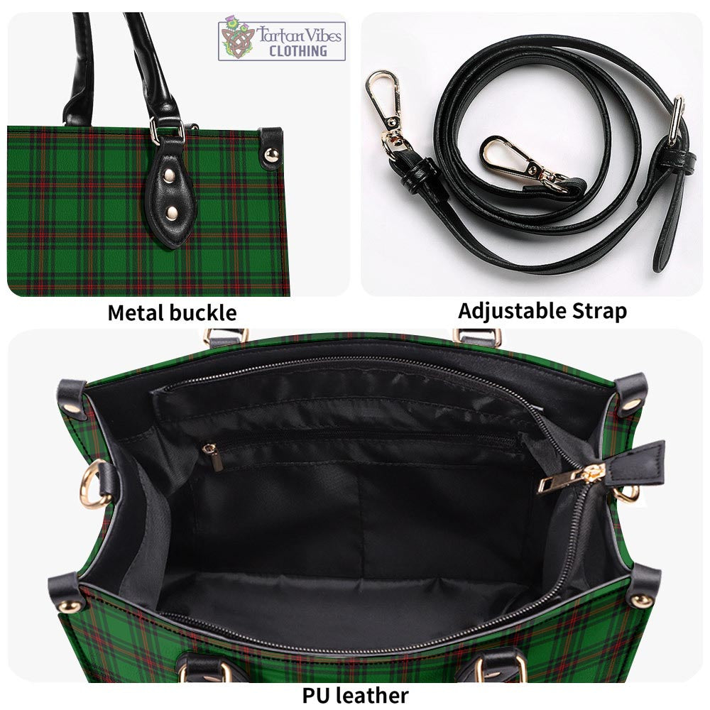 Lundin Tartan Luxury Leather Handbags - Tartan Vibes Clothing