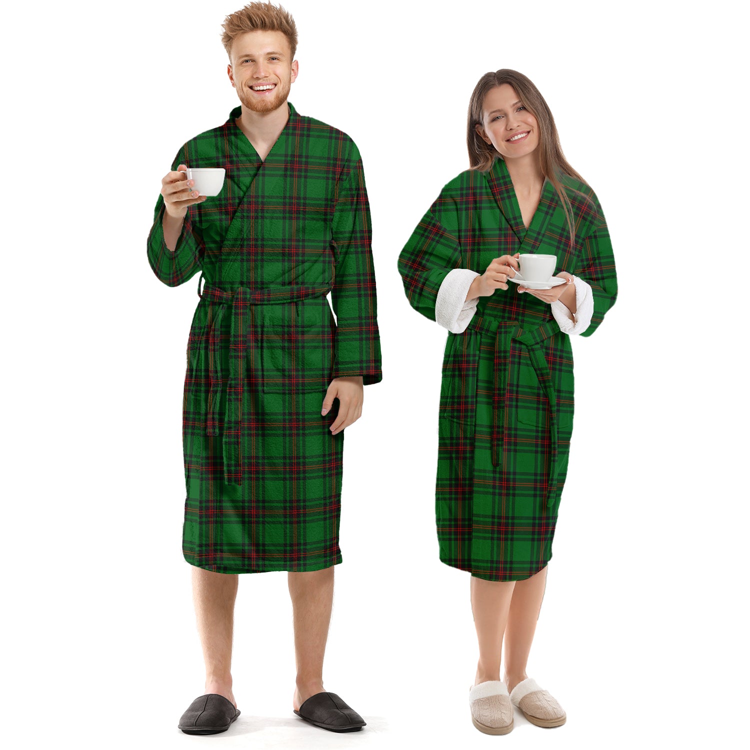 Lundin Tartan Bathrobe Unisex S - Tartan Vibes Clothing