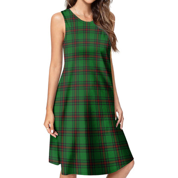Lundin Tartan Womens Casual Dresses 4XL - Tartan Vibes Clothing