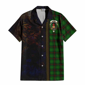 Lundin Tartan Family Crest Hawaiian Shirt Alba Gu Brath Be Brave Lion Ancient Style Kid - Tartan Vibes Clothing