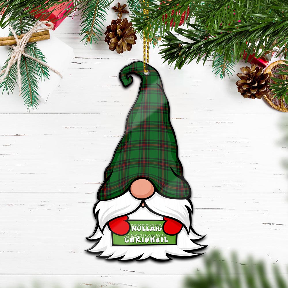 Lundin Gnome Christmas Ornament with His Tartan Christmas Hat - Tartan Vibes Clothing