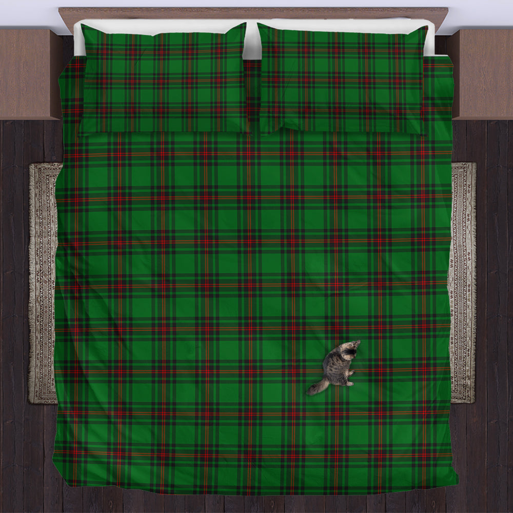 Lundin Tartan Bedding Set UK Bedding Set - Tartan Vibes Clothing