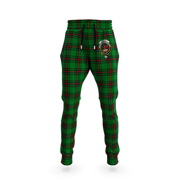 Lundin Tartan Joggers Pants with Family Crest 5XL - Tartan Vibes Clothing