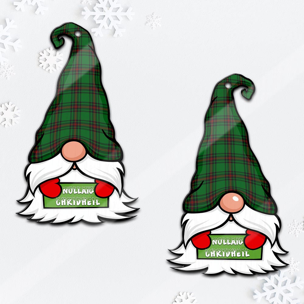 Lundin Gnome Christmas Ornament with His Tartan Christmas Hat - Tartan Vibes Clothing