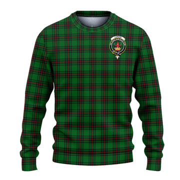 Lundin Tartan Ugly Sweater with Family Crest - Tartan Vibes Clothing