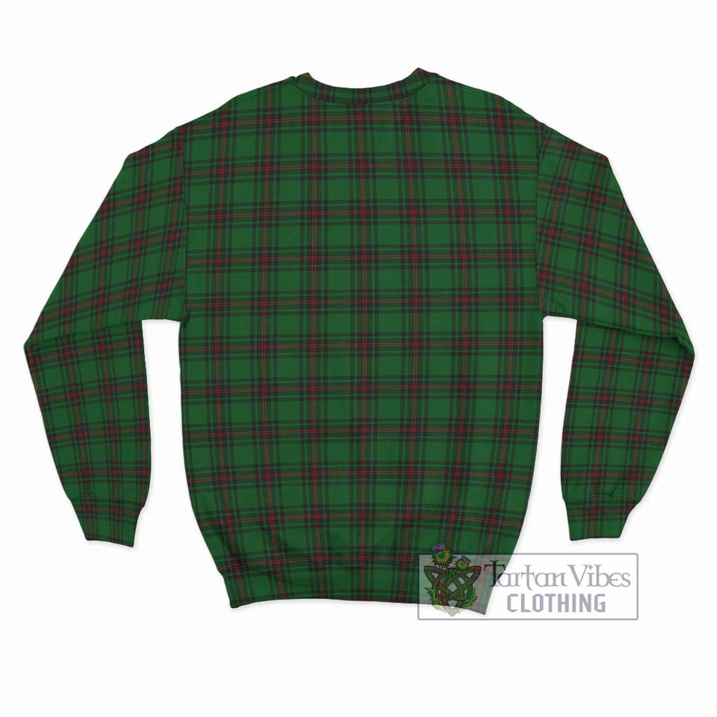 Lundin Tartan Sweatshirt with Family Crest DNA In Me Style - Tartan Vibes Clothing