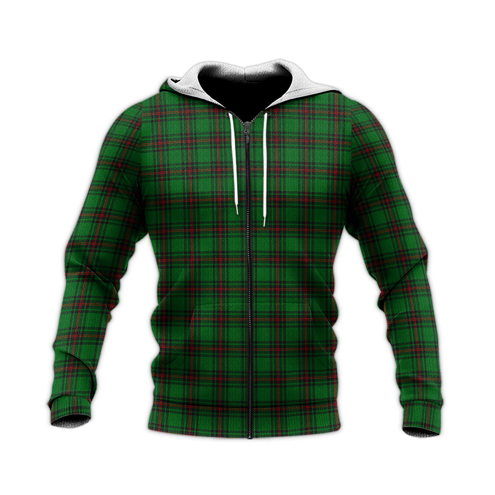 Lundin Tartan Knitted Hoodie - Tartan Vibes Clothing