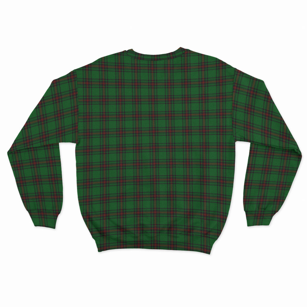 Lundin Tartan Sweatshirt with Family Crest - Tartan Vibes Clothing