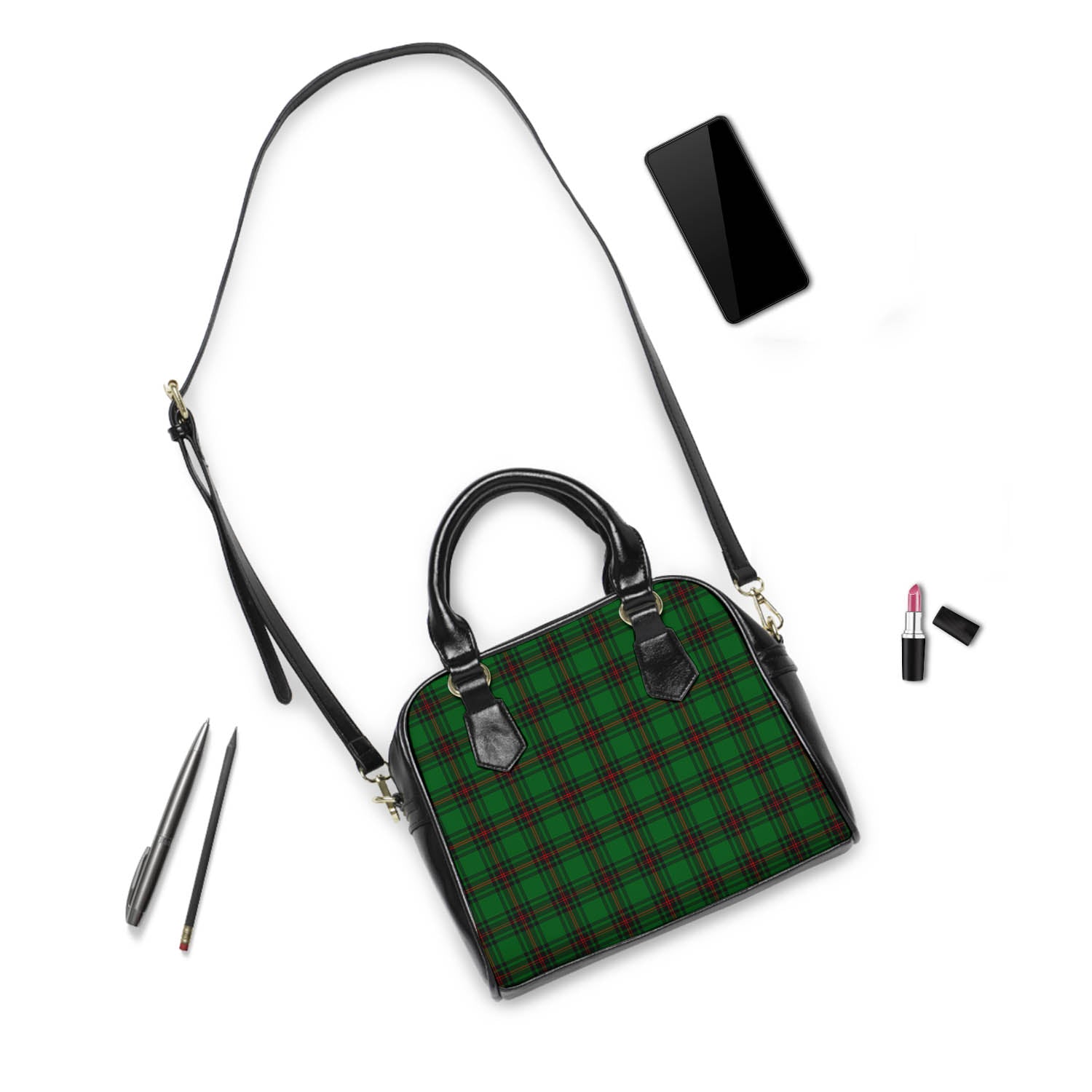 Lundin Tartan Shoulder Handbags - Tartan Vibes Clothing
