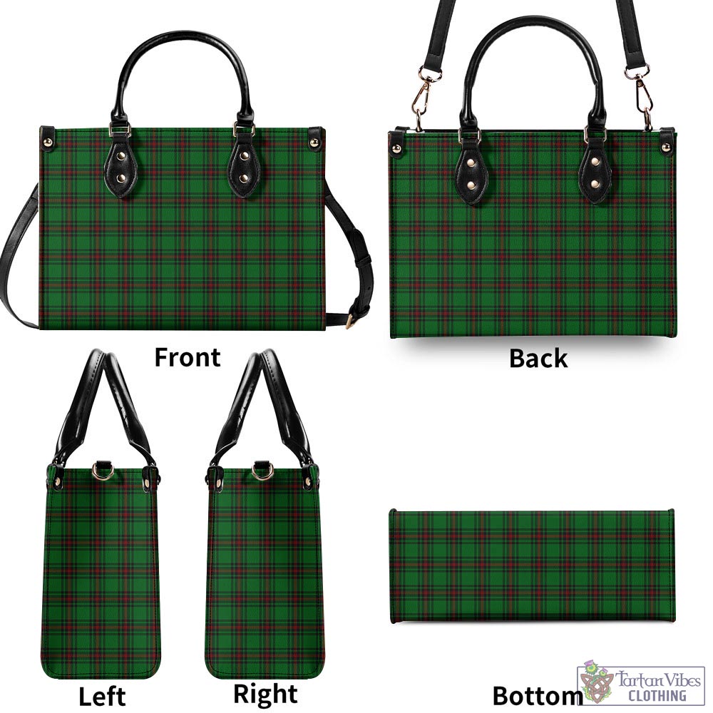 Lundin Tartan Luxury Leather Handbags - Tartan Vibes Clothing