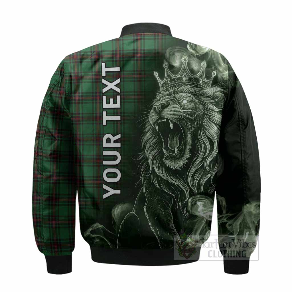 Lundin Tartan Bomber Jacket Roaring Lion Heritage