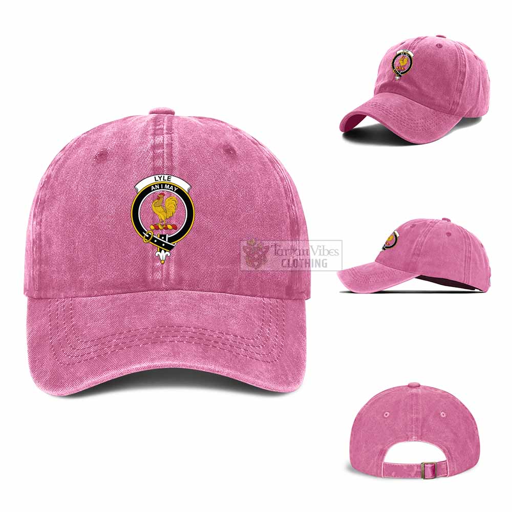 Tartan Vibes Clothing Lyle Clan Crest Denim Classic Cap