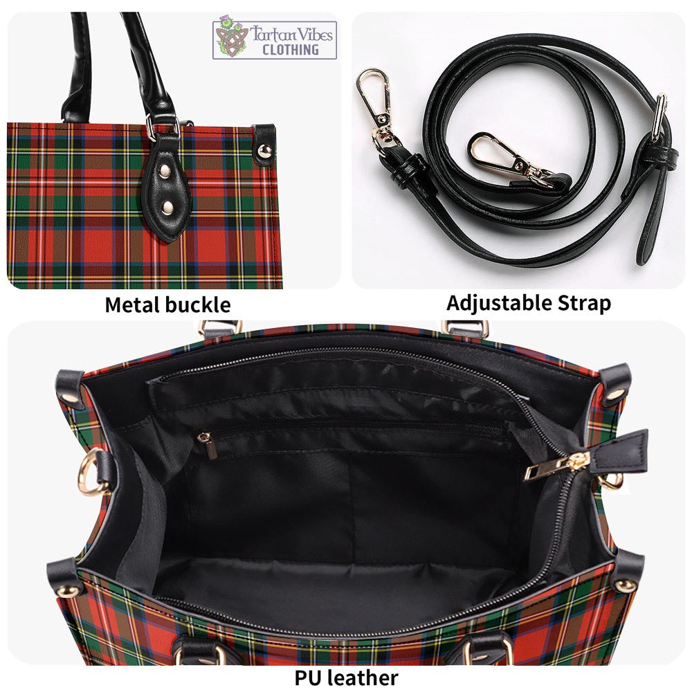 Lyle Tartan Luxury Leather Handbags - Tartan Vibes Clothing