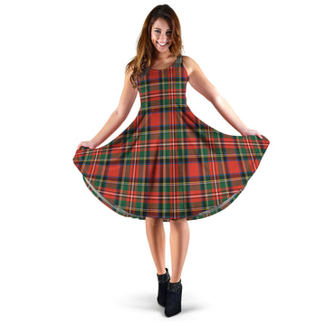 Lyle Tartan Sleeveless Midi Womens Dress XL - Tartan Vibes Clothing
