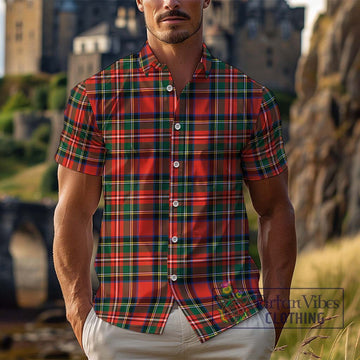 Lyle Tartan Cotton Hawaiian Shirt Kid - Tartan Vibes Clothing
