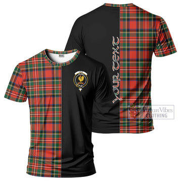 Lyle Tartan T-Shirt with Family Crest and Half Of Me Style Kid's Shirt - Tartan Vibes Clothing