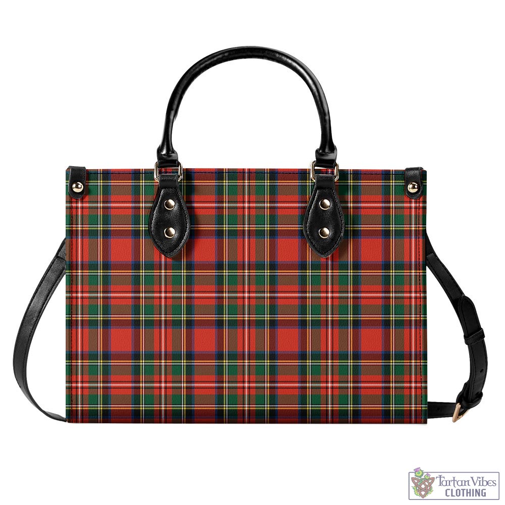 Lyle Tartan Luxury Leather Handbags L - Tartan Vibes Clothing