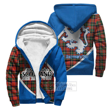 Lyle Family Crest Tartan Sherpa Hoodie Celebrate Saint Andrew's Day in Style Unisex S - Tartan Vibes Clothing