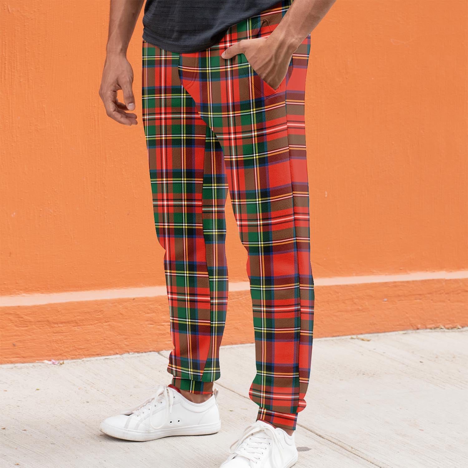 Lyle Tartan Joggers Pants S - Tartan Vibes Clothing