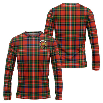 Lyle Tartan Long Sleeve T-Shirt with Family Crest Unisex - Tartan Vibes Clothing