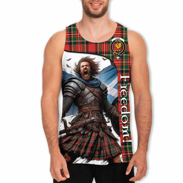 Lyle Crest Tartan Men's Tank Top Inspired by the Freedom of Scottish Warrior Men - Tartan Vibes Clothing