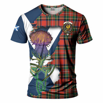 Lyle Tartan Family Crest T-Shirt Scottish Thistle Celtic Inspired Kid's Shirt - Tartan Vibes Clothing