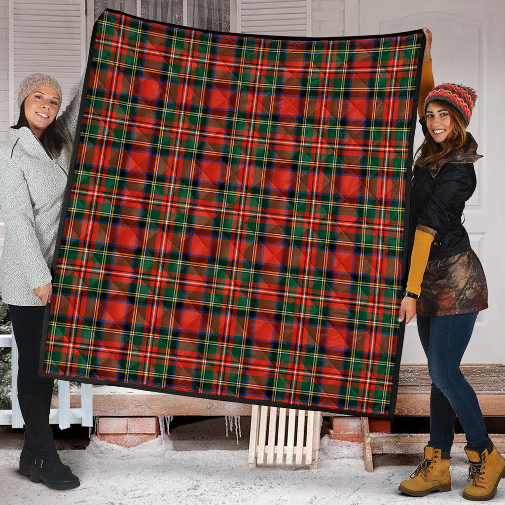 Lyle Tartan Quilt Super King Quilt 91" x 110" - Tartan Vibes Clothing